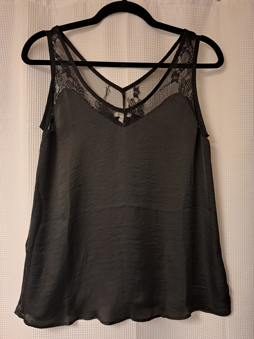 Maurices Black Lace Yoke Camisole